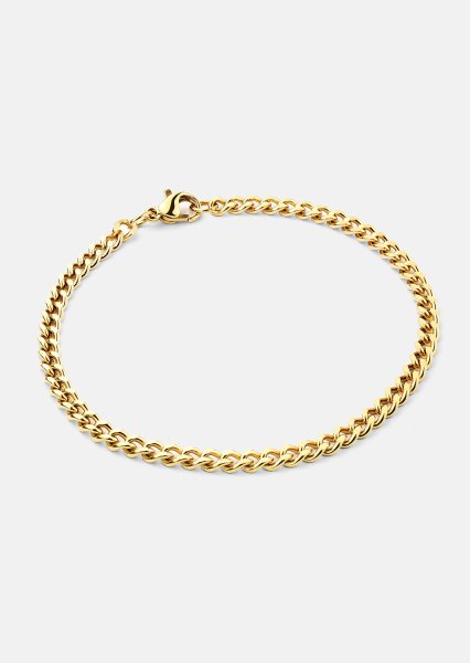 Golden Link Chain Bracelet - 18k Vergoldet