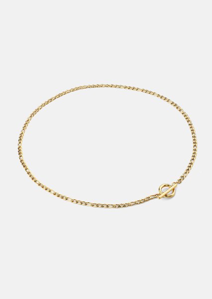 Halskette Locka – 18k vergolde