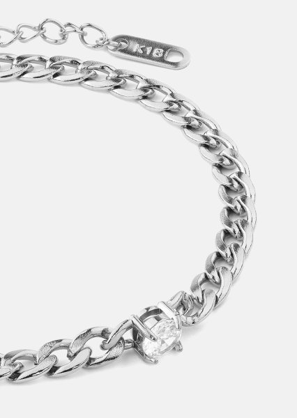 Armband Pulse – Versilbert