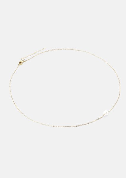 Halskette Mini Pearl - 18k Vergoldet