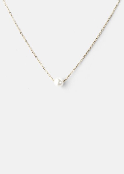 Halskette Mini Pearl - 18k Vergoldet