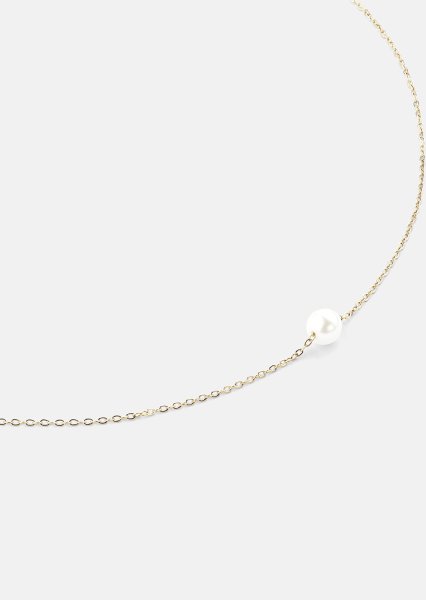 Halskette Mini Pearl - 18k Vergoldet