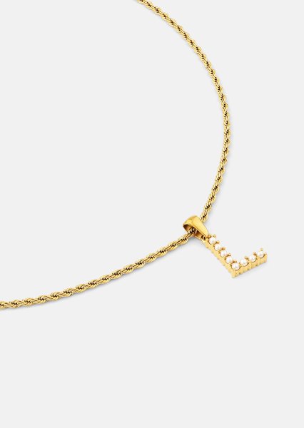 Amulet A-N Halskette – 18k Vergoldet