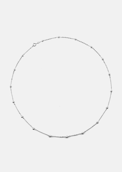 Halskette Majestic - Versilbert