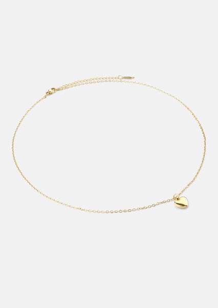 Halskette Heartbeat - 18k Vergoldet