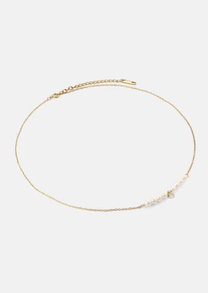 Halskette Moonlet Grace - 18k Vergoldet