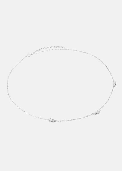 Halskette Lunessence – Versilbert