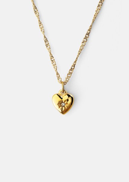 Halskette Heartshine – 18k Vergoldet