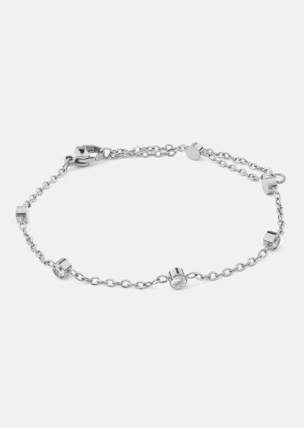 Armband Dainty Sparkle - Versilbert