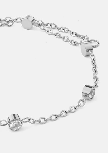 Armband Dainty Sparkle - Versilbert