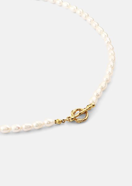 Halskette Classic Pearl - 18k Vergoldet