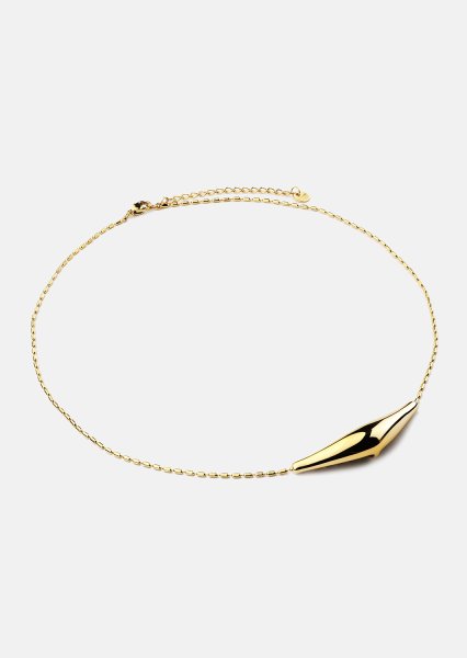 Halskette Flow - 18k Gold Plated