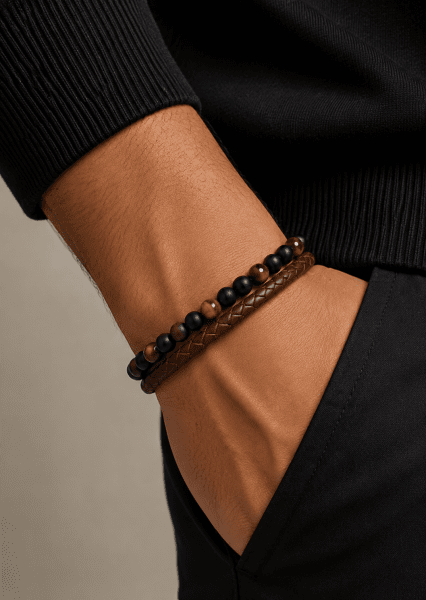 Lederarmband Luxe Tangle