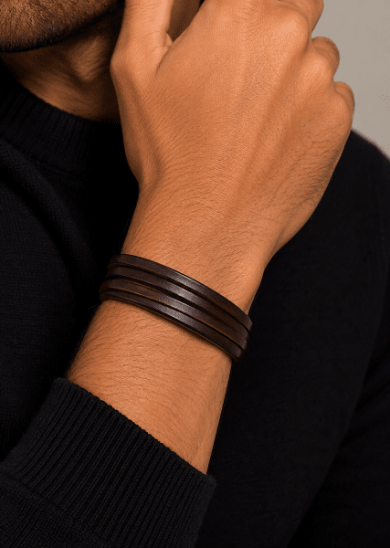Lederarmband Savage Echo