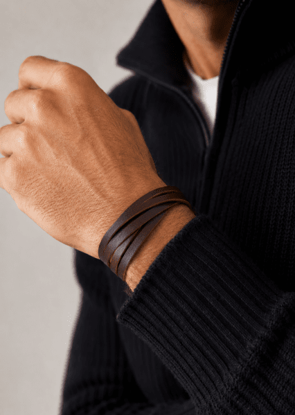 Lederarmband Savage Echo