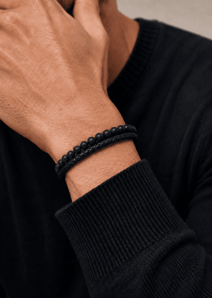 Lederarmband Shadow Embrace