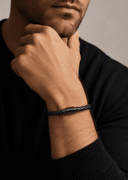 Lederarmband Silvan Edge