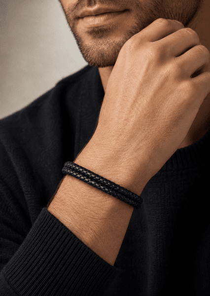 Lederarmband Titan Knot