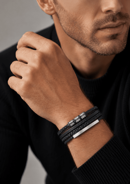 Lederarmband Valor Stride