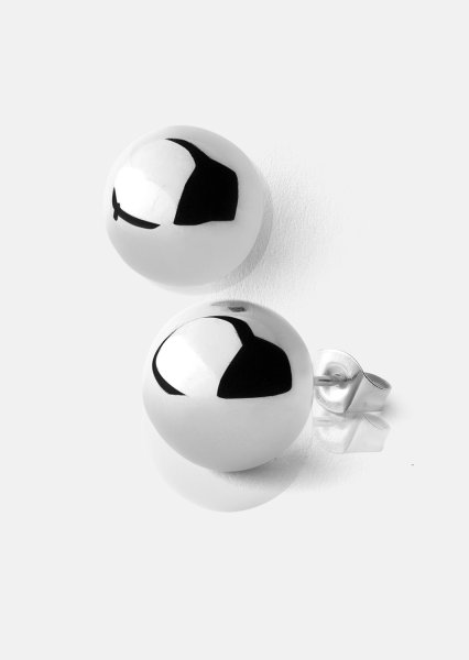 Orb Earrings - Versilbert