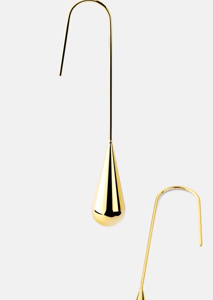 Ohrring Golden Drop Elegance - 18k Vergoldet