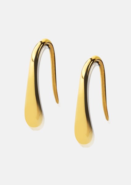 Ohrring Golden Drop - 18k Vergoldet