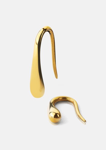 Ohrring Golden Drop - 18k Vergoldet