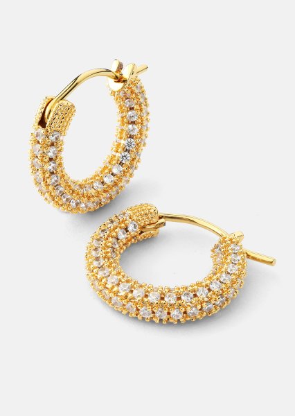 Elegans Ohrring - 18k Gold Plated