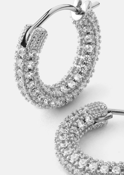 Elegans Ohrring - Versilbert