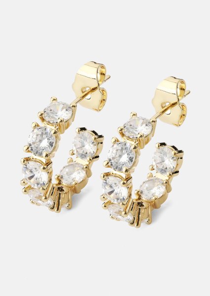 Vela Ohrring - 18k Gold Plated