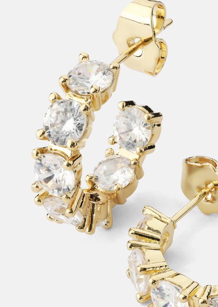 Vela Ohrring - 18k Gold Plated