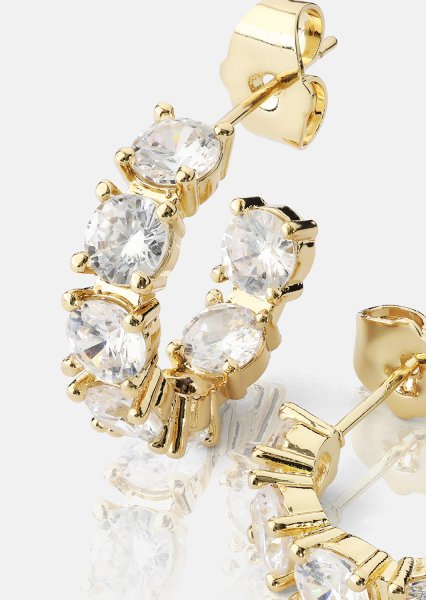 Vela Ohrring - 18k Gold Plated