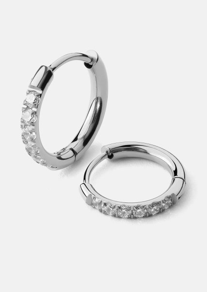 Anhänger Lumira Halo - Versilbert