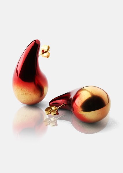Ohrringe Verdé Glow – 18k Vergoldet