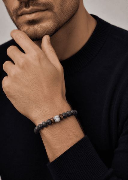 Perlenarmband Eclipse Aura