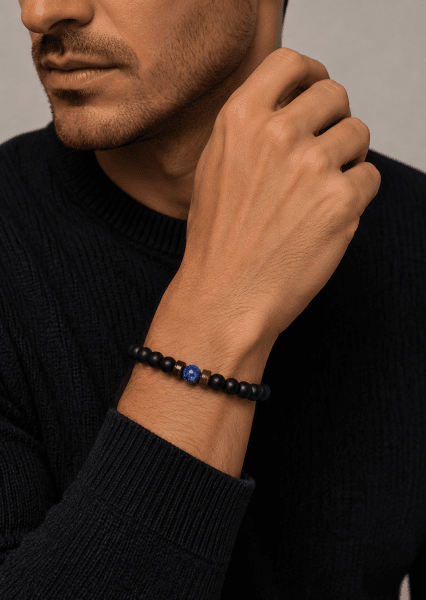 Perlenarmband Obsidian Legacy
