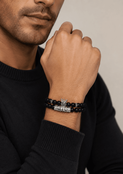 Perlenarmband Rhyden Layer