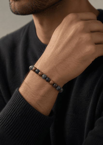 Perlenarmband Verdant Aura