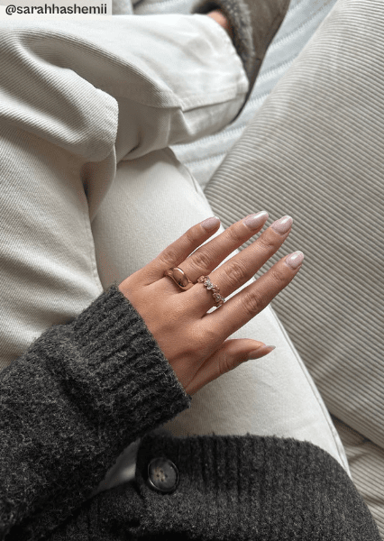 Ring Flutter – 18k Vergoldet