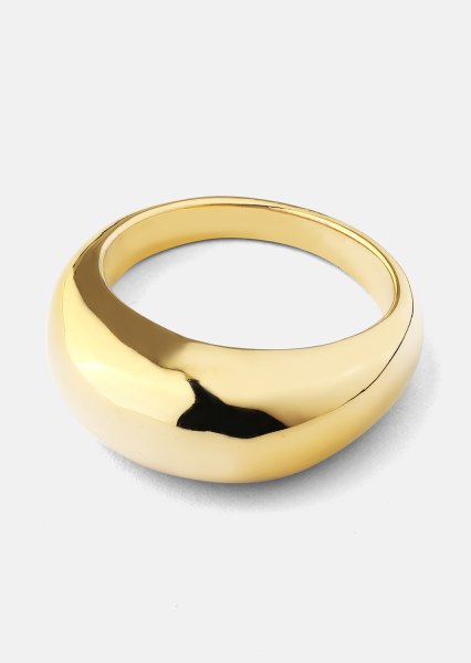 Golden Bold Ring - 18K Vergoldet