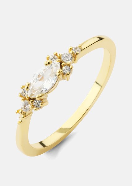 Elysia Ring - 18k Vergoldet