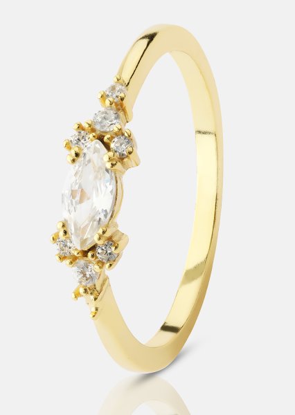 Elysia Ring - 18k Vergoldet