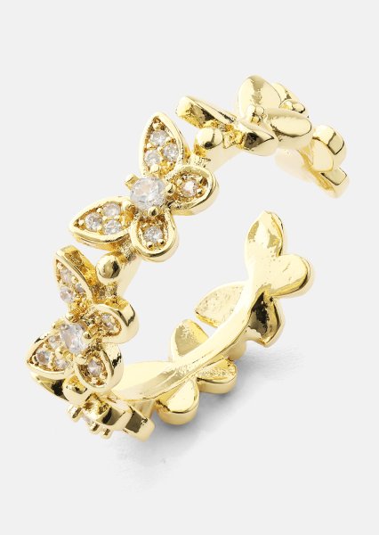 Ring Flutter – 18k Vergoldet