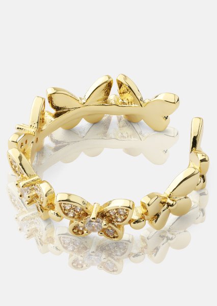 Ring Flutter – 18k Vergoldet