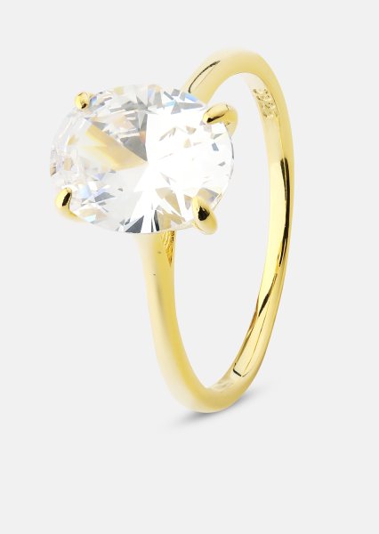 Ring Clarity - 18k Vergoldet