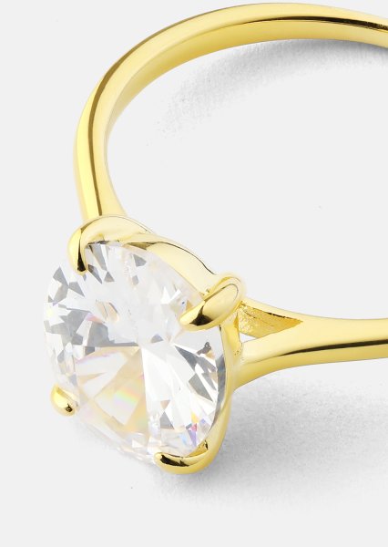 Ring Clarity - 18k Vergoldet