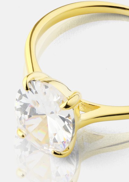 Ring Clarity - 18k Vergoldet