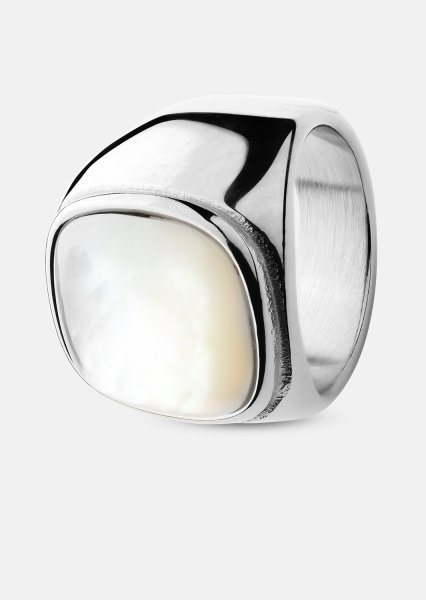 Ring Blanche - Versilbert