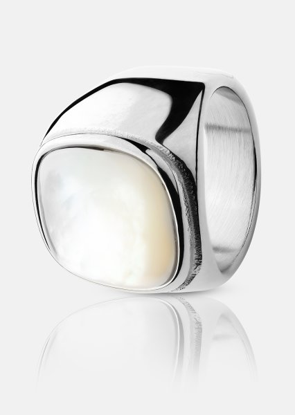 Ring Blanche - Versilbert