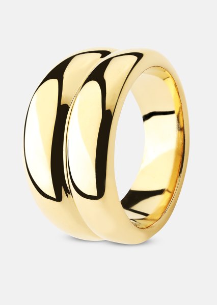 Ring Radiant - 18k vergoldet